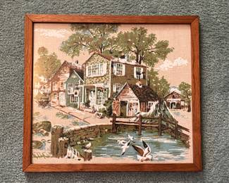 framed linen