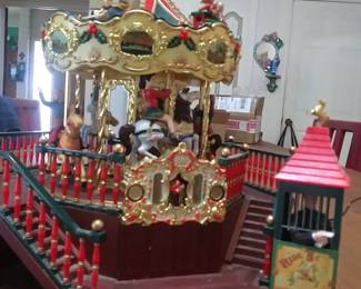 Santas Carosel $20