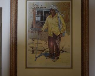 Signed print Ross Stephen Medicine Man $150