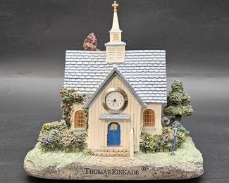 The Forest Chapel by Thomas Kinkade