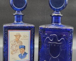 JW Dant 50th Anniversary American Legion Decanter