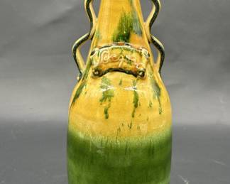 Vintage Italica ARS Italy Glazed Handled Vase