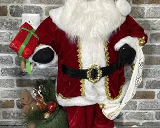 Floor Standing Santa Claus is 3-Feet Tall