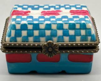 Egg Carton Trinket Box with Eggs