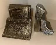 Bronzed Metal Bookends