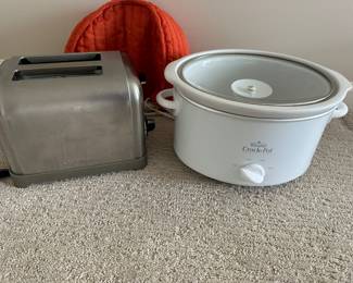 Cuisinart toaster, Rival crock pot