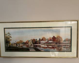 Barbara Moore signed art print