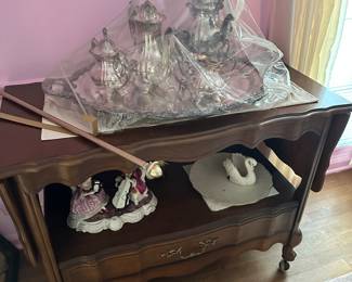 Vintage silver plate tea set