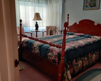 peaceful bed ready to take home