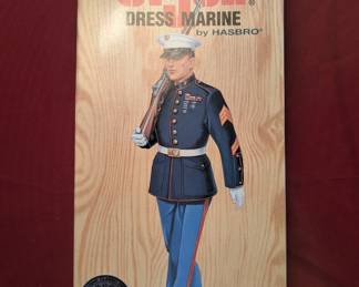 GI Joe Dress Marine Original Box Vintage