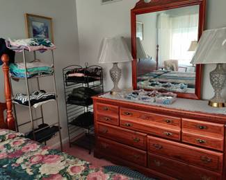 triple dresser and mirror