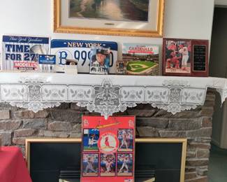 Baseball collectibles Mark McGuire, Yankees, Jeter