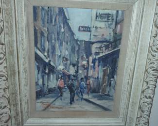 Dutch Impressionist Henri L Francois oil painting