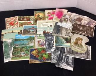 Vintage postcards (several lots to choose from in catalog)