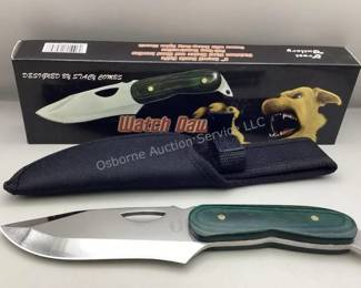 Large quantity of knives to choose from in catalog; www.osborneauctionservice.com