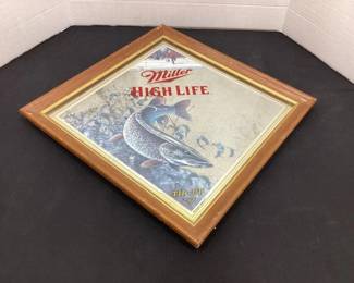Large quantity of beer mirrors to choose from in catalog; www.osborneauctionservice.com