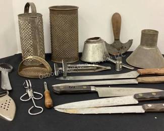 Vintage kitchen utensils