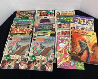 Large quantity of vintage comic books to choose from in catalog; www.osborneauctionservice.com