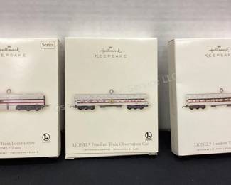 Train Hallmark Ornaments