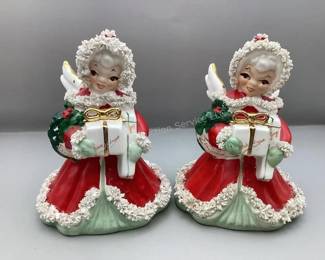 Vintage ceramic angels