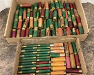 Large quantity of shotgun shells to choose from in catalog; www.osborneauctionservice.com