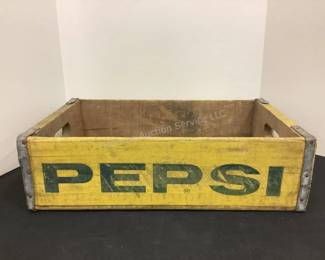 Wood Pepsi crate