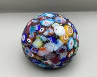 Millefiori paperweight