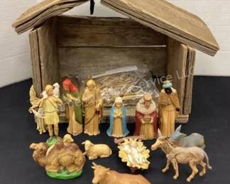 Vintage nativity