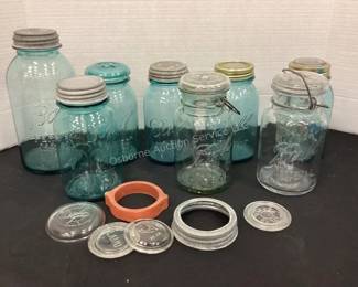 Blue Ball canning jars