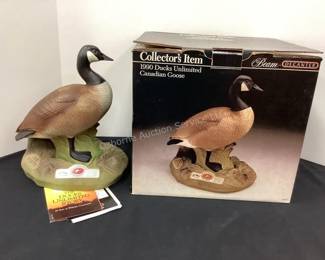 Ducks Unlimited Canadian Goose Decanter