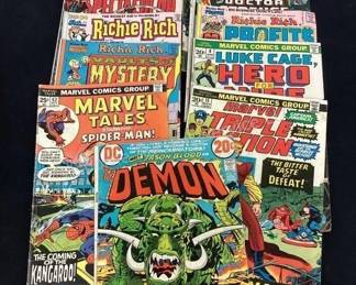 Vintage comic books