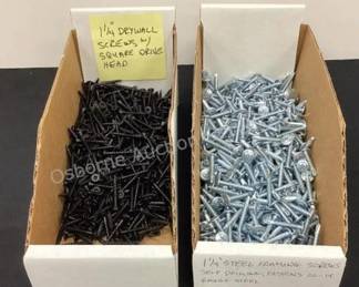 Variety of hardware available in catalog; www.osborneauctionservice.com