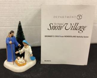 Department 56 Bronner's Nativity