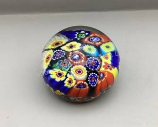 Millefiori paperweight