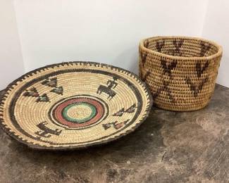 Native American theme baskets