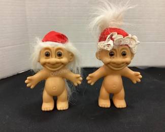 Christmas Troll Dolls