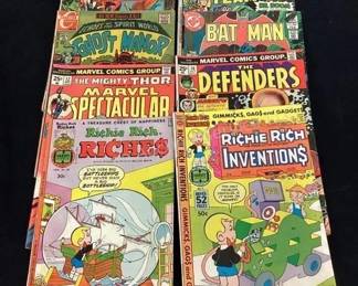 Vintage comic books