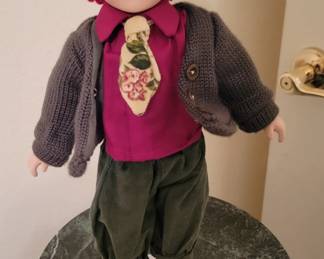 Vintage Seymour and Marble Top Bust or Plant Stand