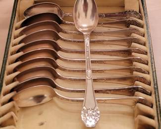 Set of 11 French Spoons