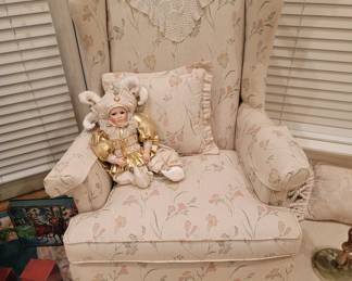 Wingback Chair by Twin Line Furniture
