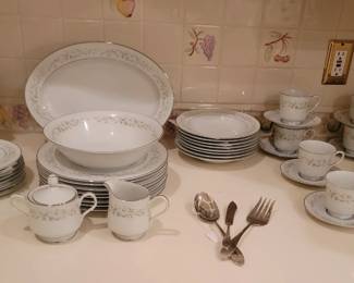 Four Crown China "Claridge" Service for 8