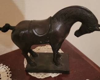 Antique Bronze Chinese Horse