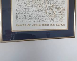 Names of Jesus Christ Picture