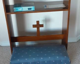 Alter with Kneeling Bench. New in Box Bibles