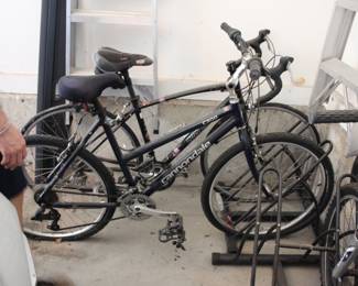Bikes: Cannondale C300, Specialized "Dolce", Trek 3700