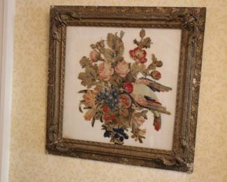 Antique needlework