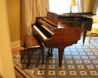 Chickering baby grand piano