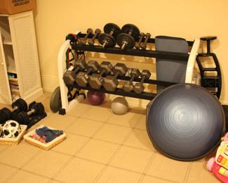 Weight rack & weights