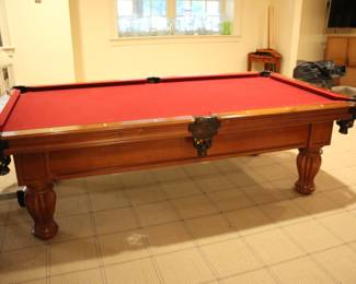 Imperial International pool table with accessories