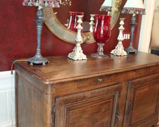 Antique Continental  sideboard